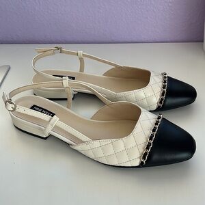 NEW Nine West Charme Slingbacks